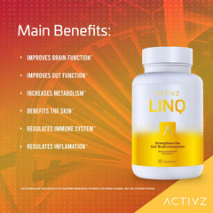 ACTIVZ LINQ epigenetics concept image illustrating immune support and gut balance.