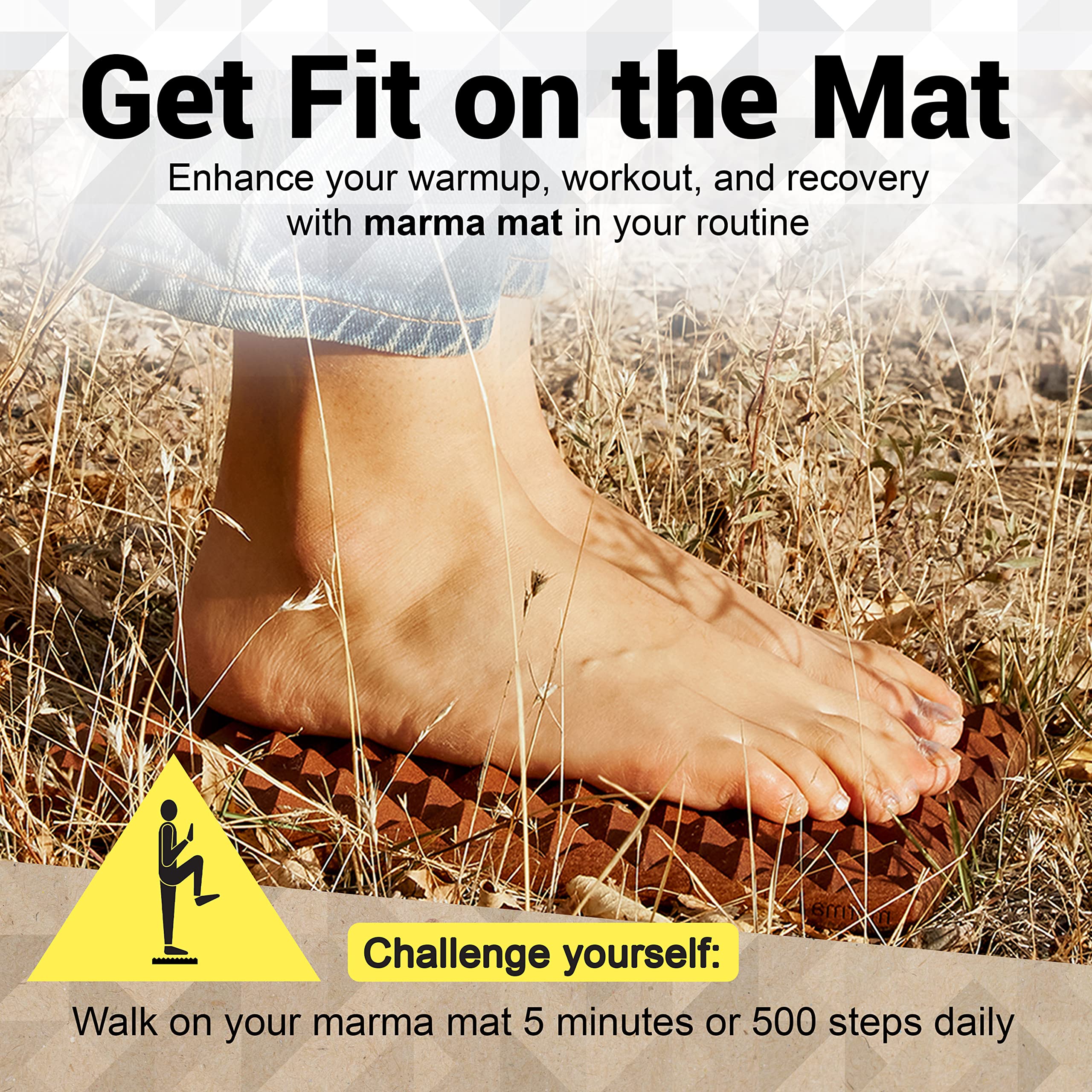 ACUWISE marma mat in gym setting for post-workout recovery and flexibility