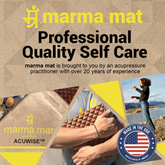 ACUWISE marma mat made in USA with sustainable mahogany for durability