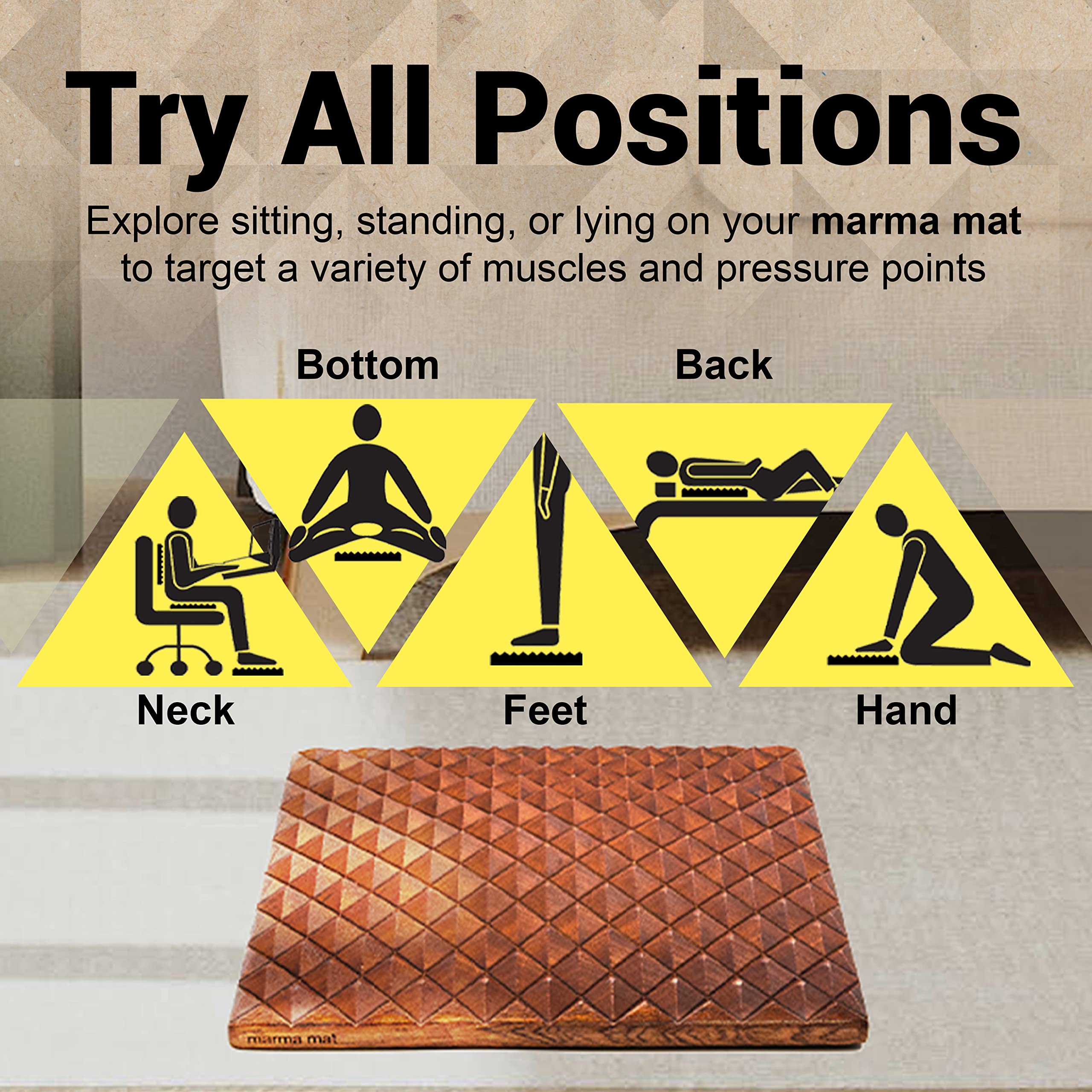 ACUWISE marma mat compact travel design for easy packing