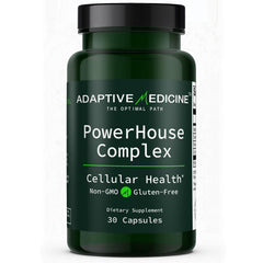 Adaptive Medicine PowerHouse Complex bottle ready for daily energy support