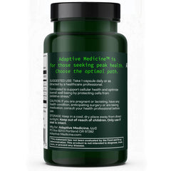 Adaptive Medicine PowerHouse Complex CoQ10 label highlights cellular energy benefits