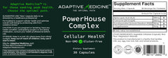 Adaptive Medicine PowerHouse Complex PQQ illustration signaling mitochondrial vitality