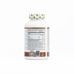 ADAPTOHEAL capsules in hand representing easy daily dosing