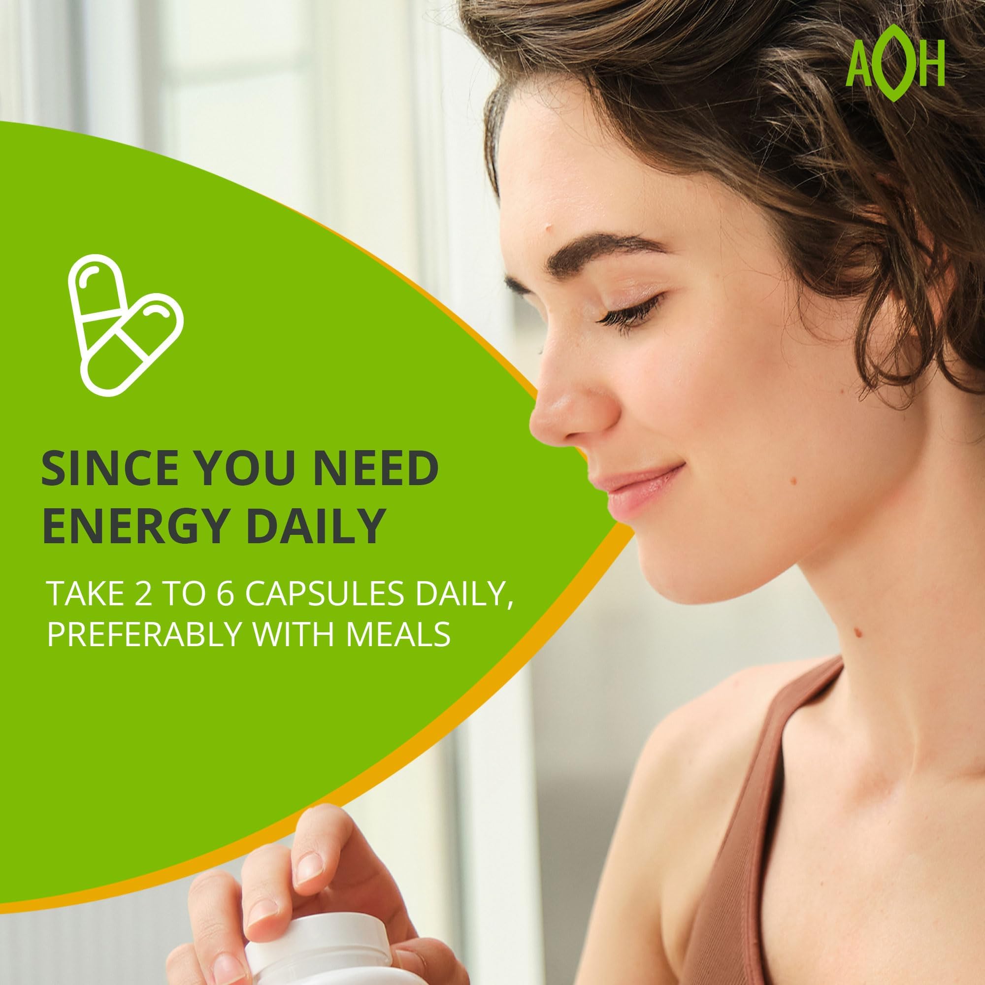 ADAPTOHEAL Energyheal conveys non-caffeine energy without jitters
