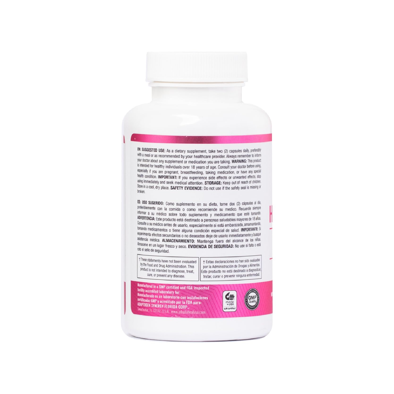 ADAPTOHEAL Hormobalance bottle on table ready for daily ritual