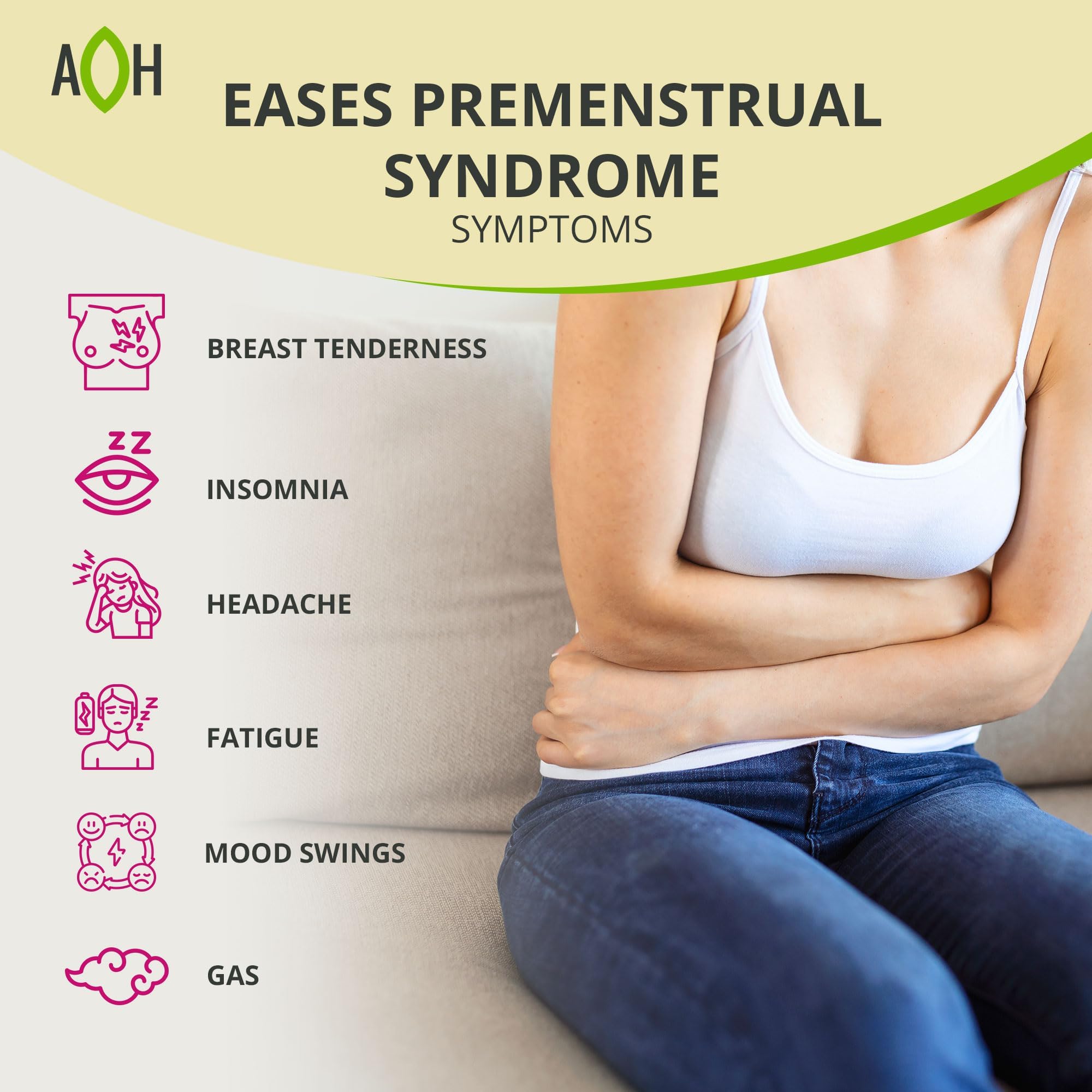 ADAPTOHEAL Hormobalance capsules in hand emphasize easy daily routine
