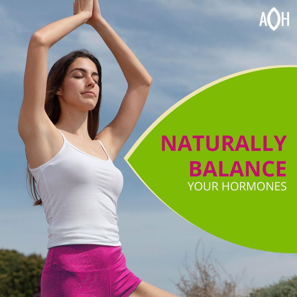 ADAPTOHEAL Hormobalance label-detail emphasizing vegan allergen-free packaging