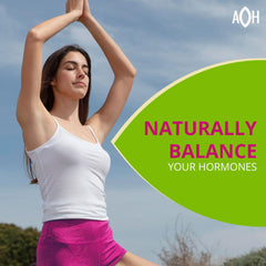 ADAPTOHEAL Hormobalance label-detail emphasizing vegan allergen-free packaging
