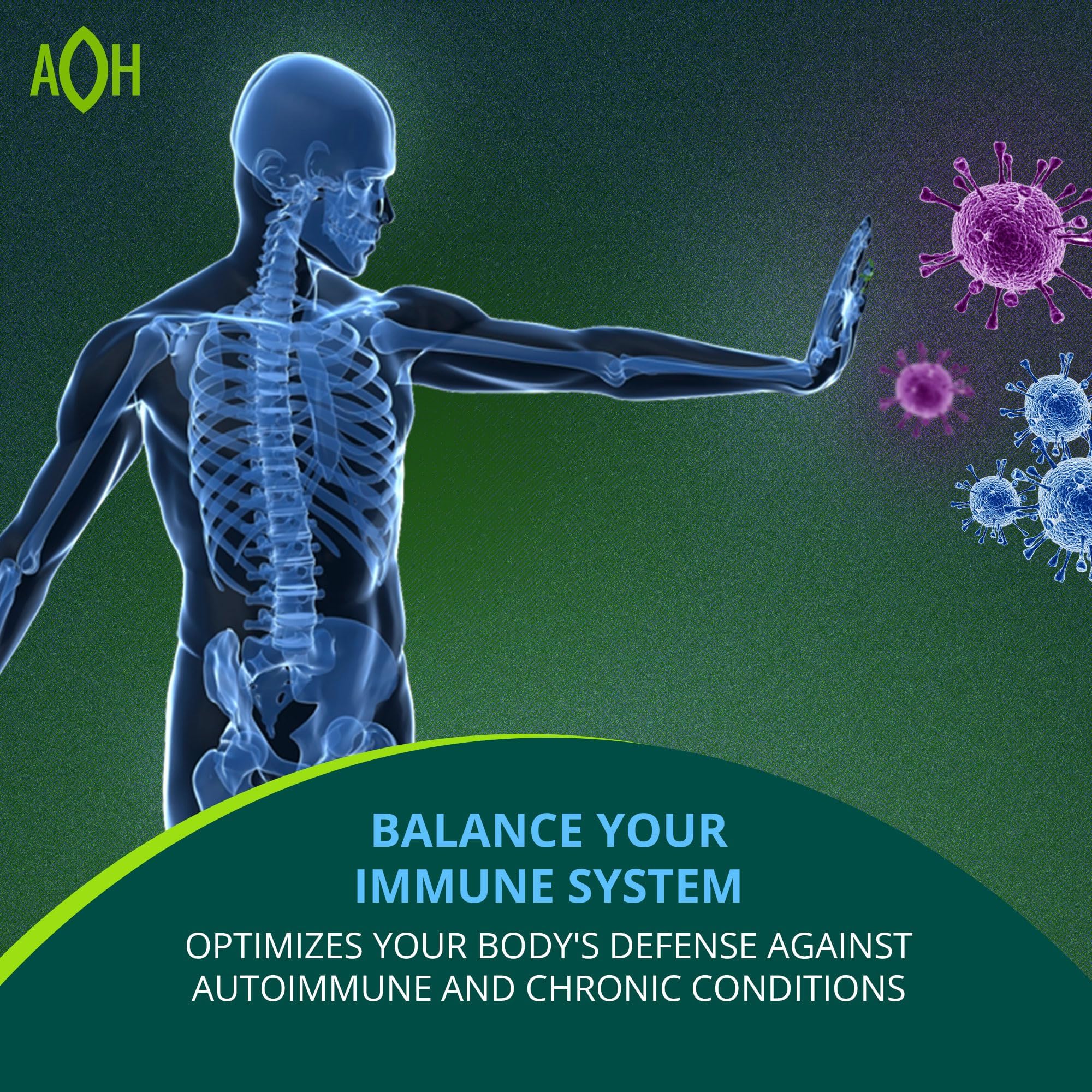ADAPTOHEAL Immodulator bottle dispensing capsules for easy use