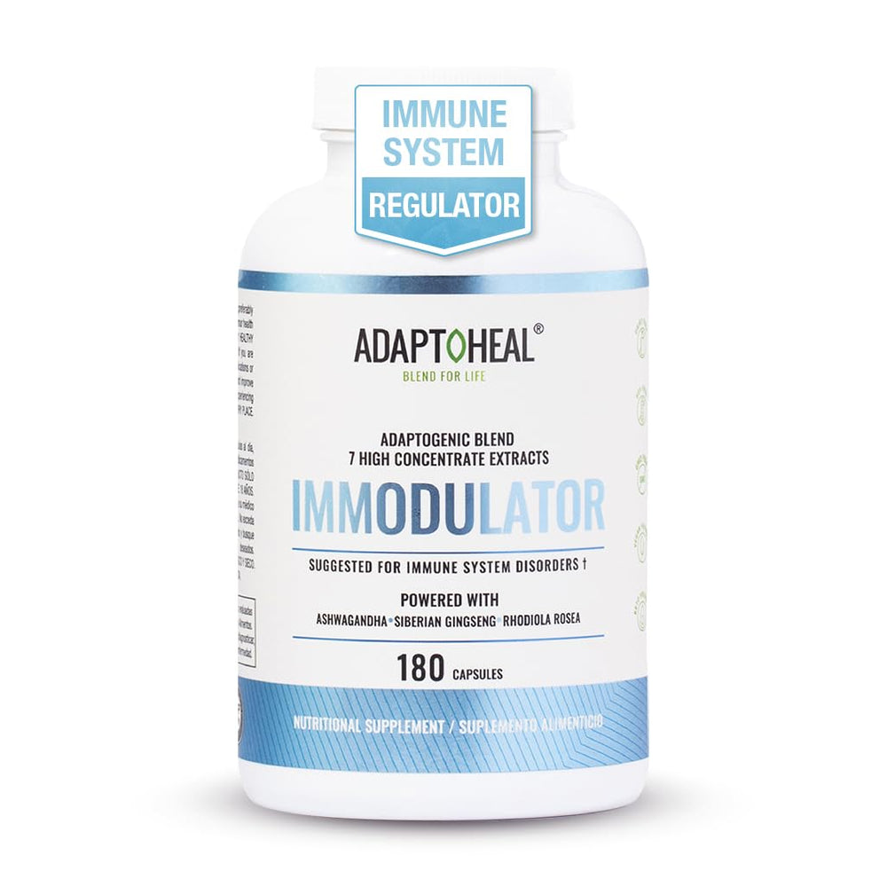 ADAPTOHEAL Immodulator bottle front showing daily balance potential