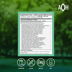 ADAPTOHEAL Immuneheal capsules arranged for convenient daily use.
