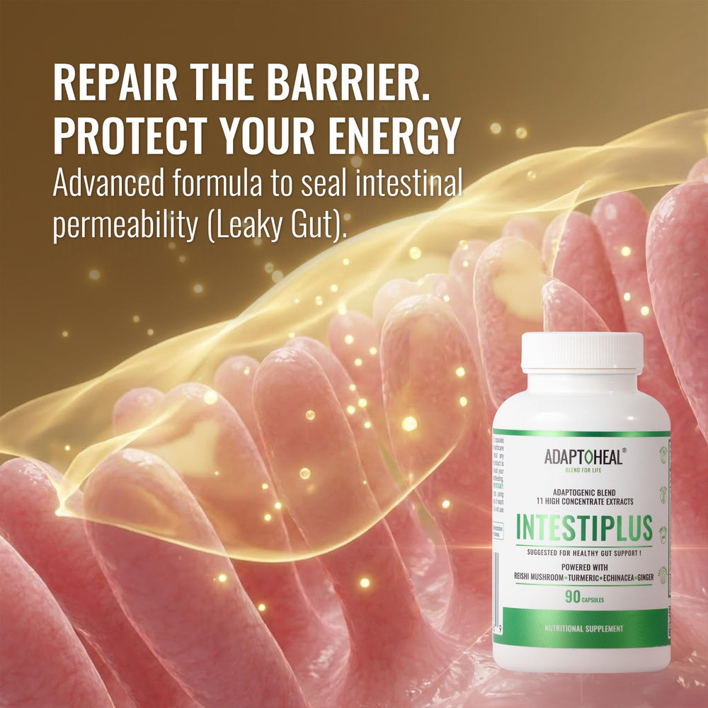 ADAPTOHEAL Intestiplus black-pepper piperine boost enhances absorption