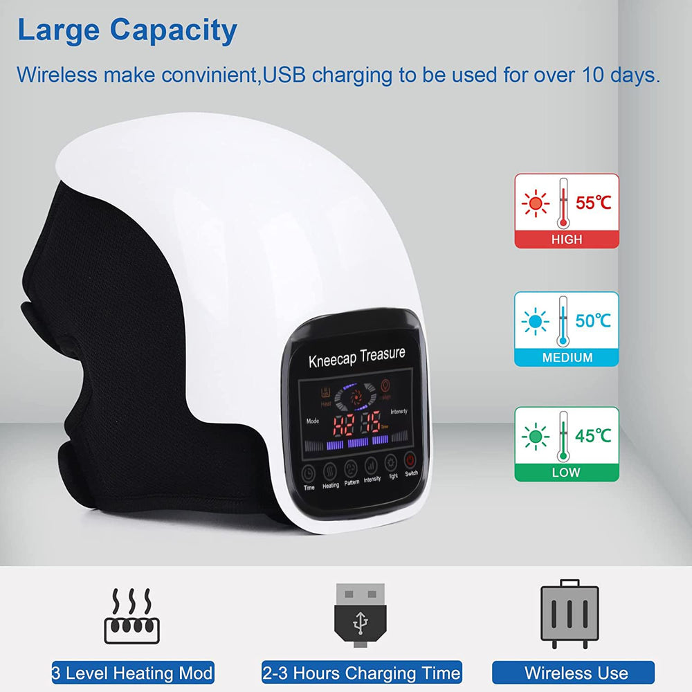 ADKJOY DTOKO knee massager cordless design enables portable comfort anytime