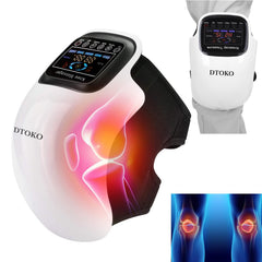 ADKJOY DTOKO knee massager large screen enables easy control and soothing warmth