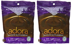 Adora Dark Chocolate 2-pack packaging shot highlighting compact, gift-ready presentation.