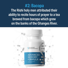 Advanced Memory Formula capsules arranged for convenient daily cognitive support.