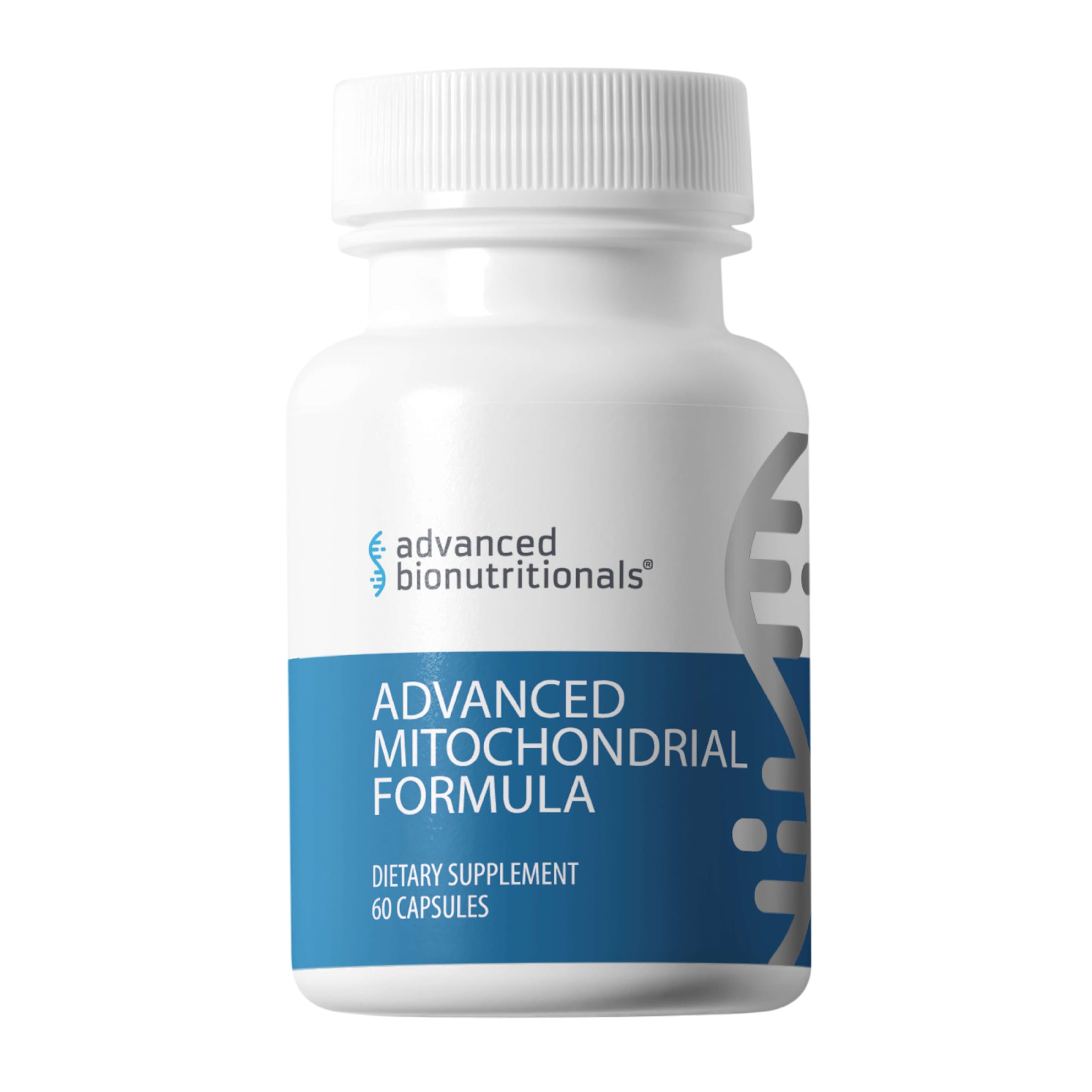 Advanced Bionutritionals Advanced Mitochondrial Formula bottle promoting daily energy support.