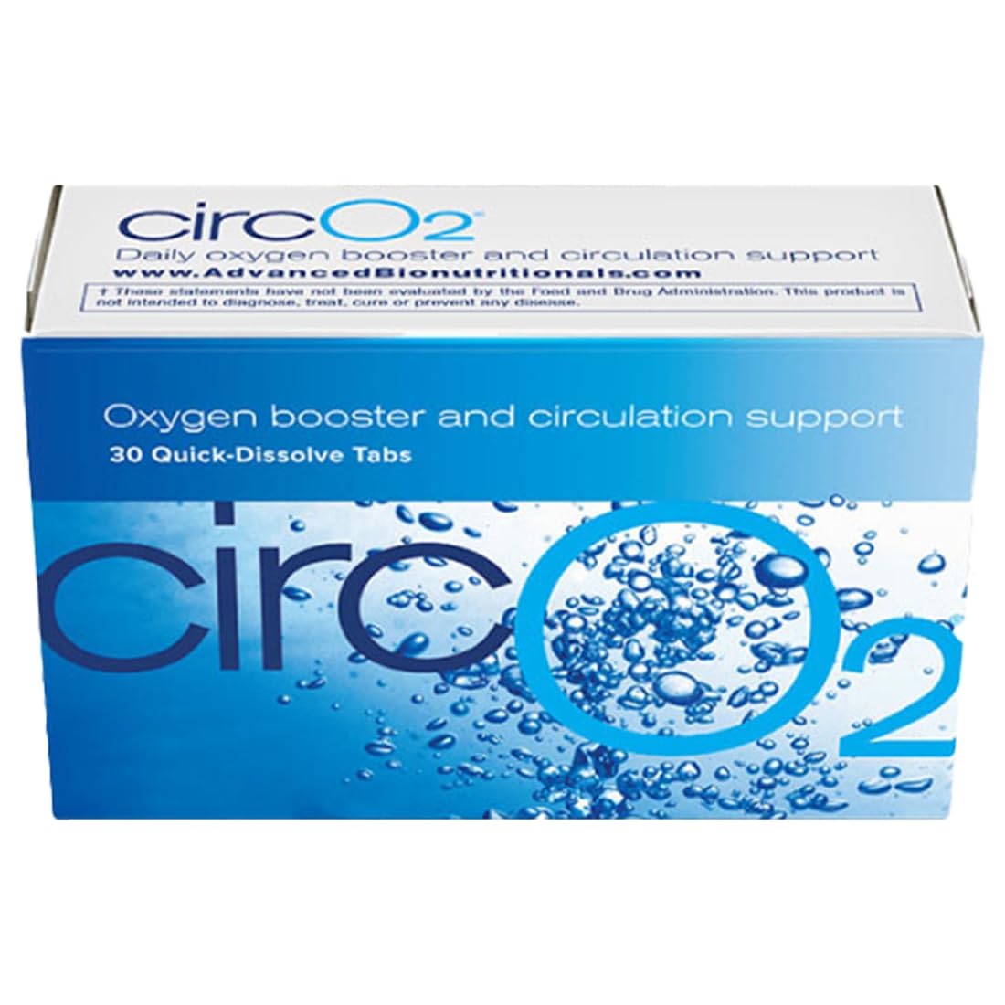 Advanced Bionutritionals Circ02 lozenges package for daily on the go use