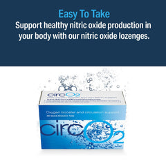 Advanced Bionutritionals Circ02 packaging shown in travel setup for on the go