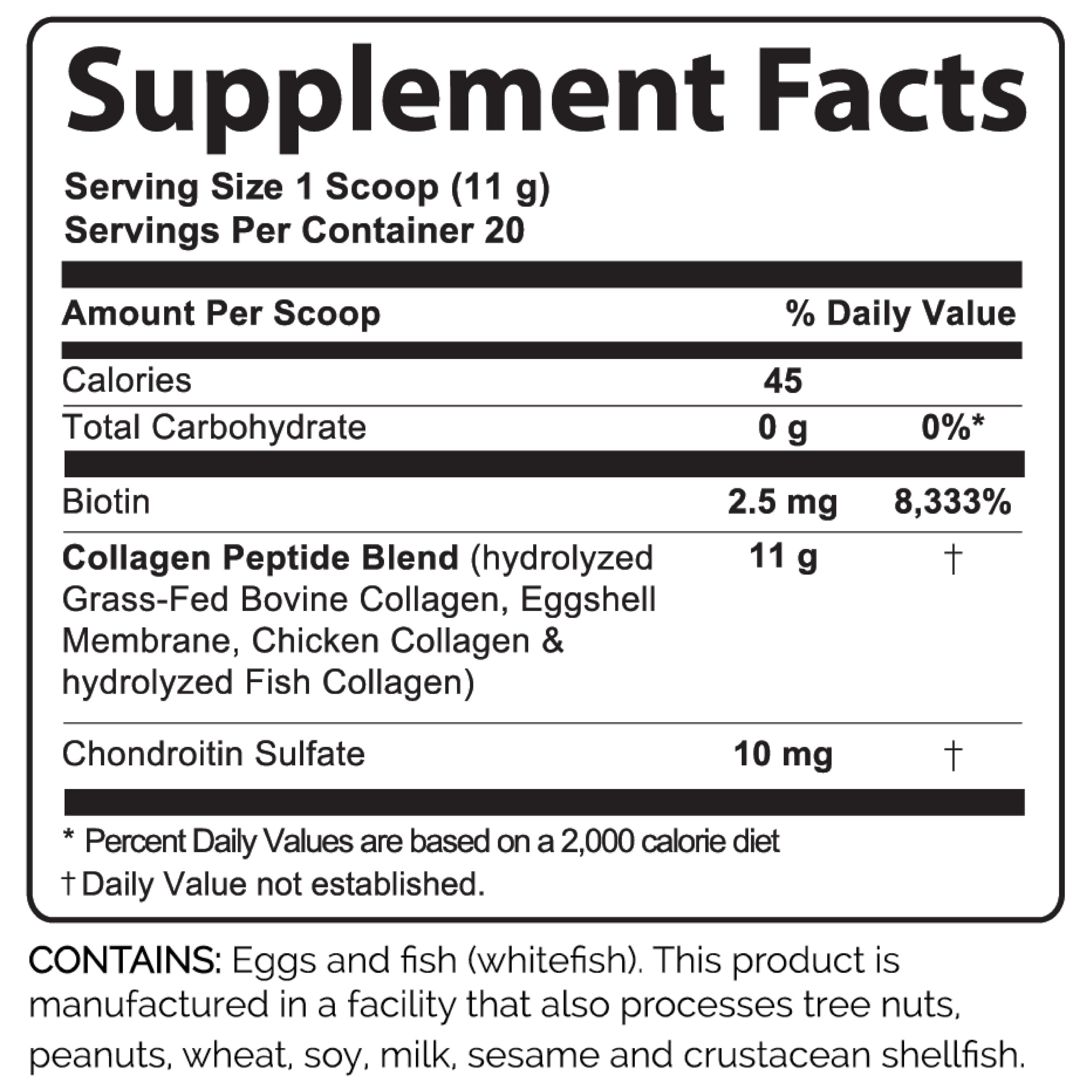 Advanced Bionutritionals Collagen Plus dissolves completely in water or coffee.