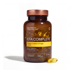 Advanced Trichology EFA Complete bottle front may support overall wellness.