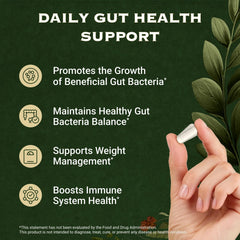 AdvantageNutra capsules close-up highlighting probiotic ingredients.