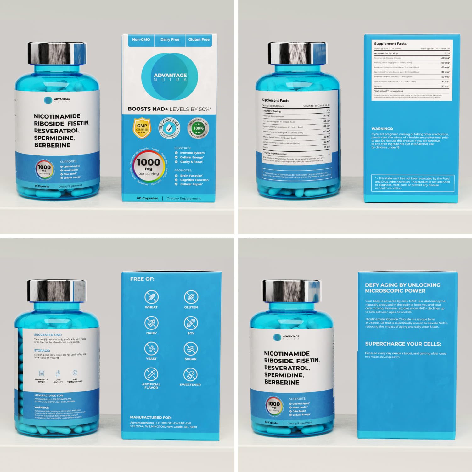 AdvantageNutra night recovery scene image highlights restful overnight repair potential
