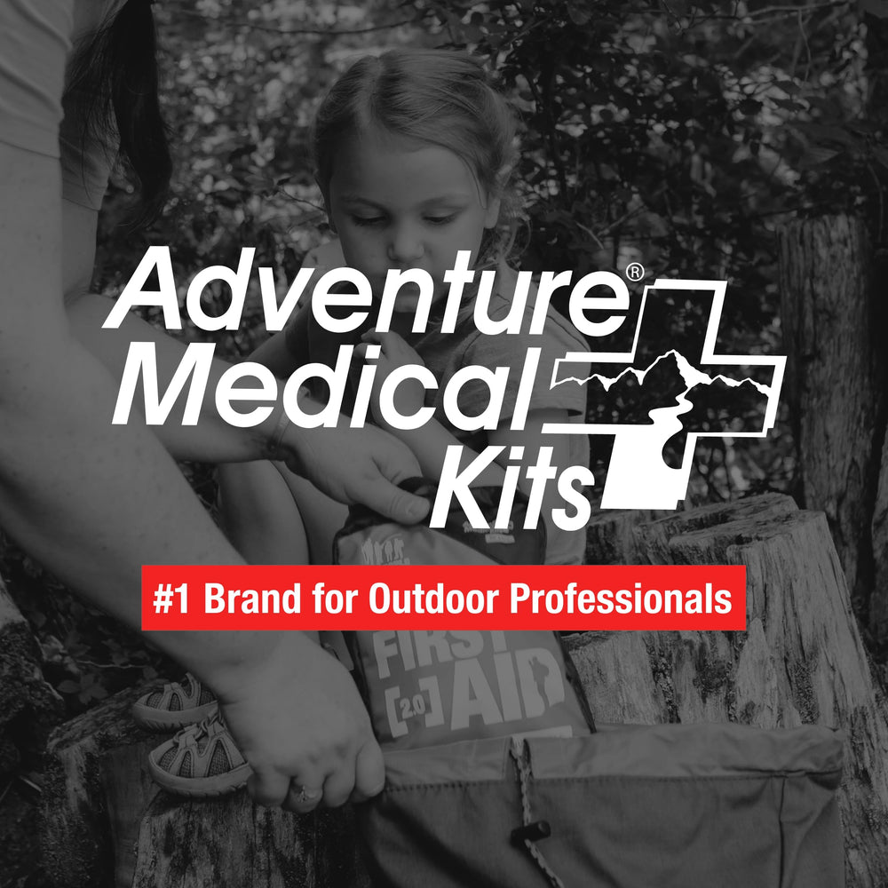 Waterproof inner pouches inside Adventure First Aid Kit 2.0 protect supplies