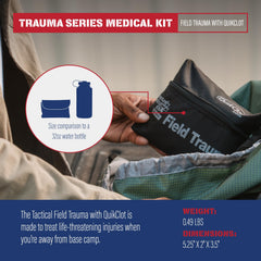 Antiseptic wipes and butterfly bandages from Adventure Medical Kits for wound cleaning and closure