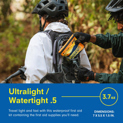 Adventure Medical Kits bandages and gauze ready for outdoor wound care after a scrape or cut.