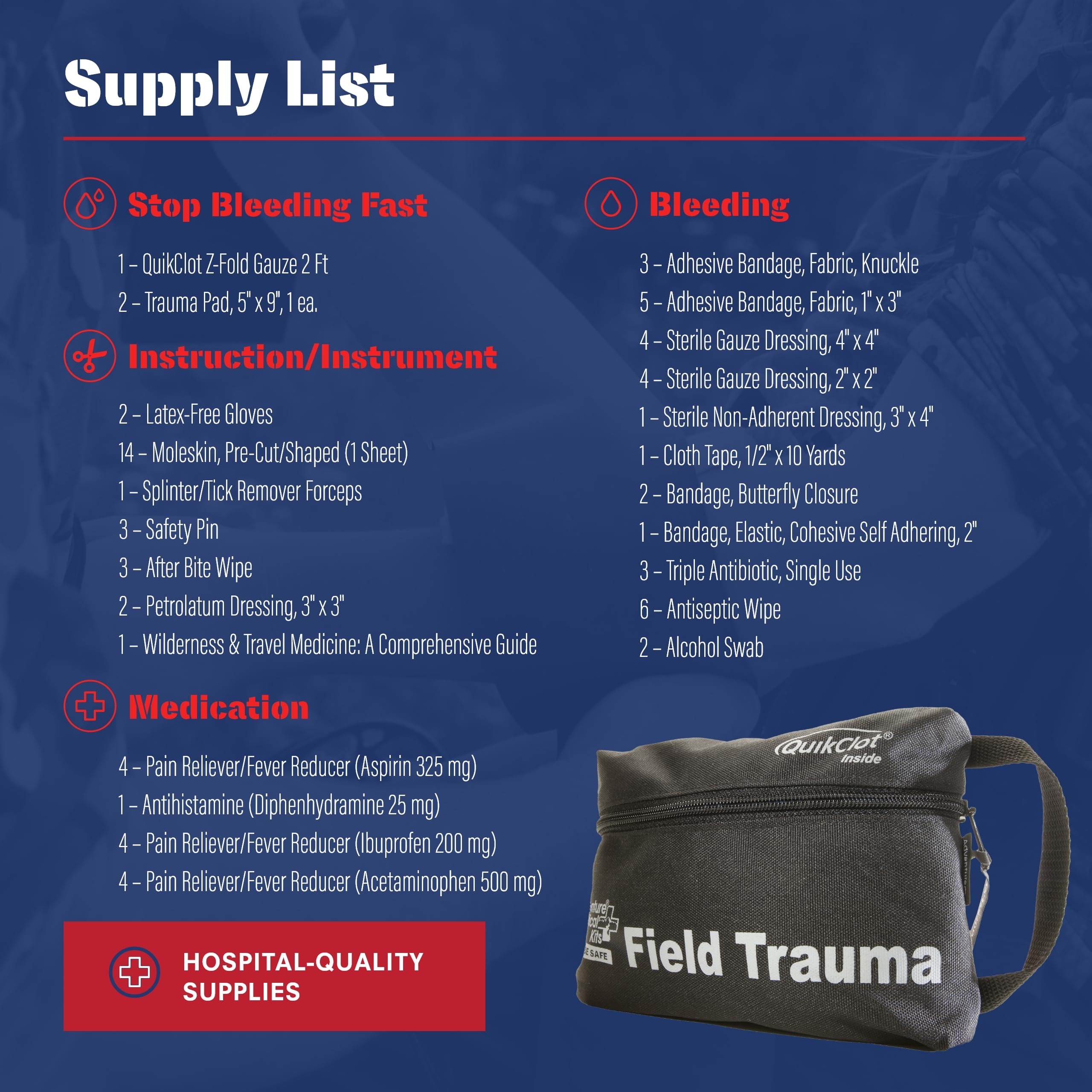 Compact backcountry organizer by Adventure Medical Kits for organized gear