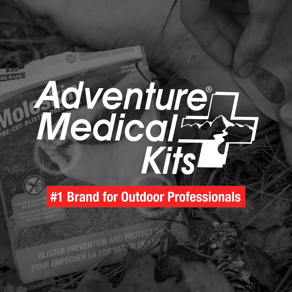 Adventure Medical Kits compact foot care, fits neatly in any outdoor kit.