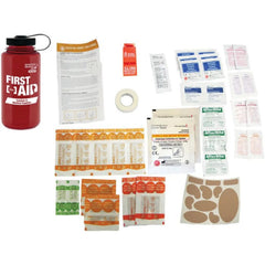 Adventure Medical Kits first aid kit contents organized for quick access and wound care.