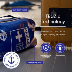 Adventure Medical Kits Marine Series 350 Marine Medicine Guide for boating injuries.