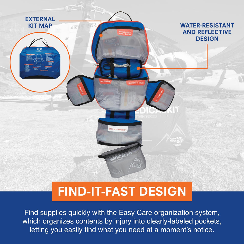 Adventure Medical Kits Mountain Series Mountaineer C-splint supports versatile injury stabilization