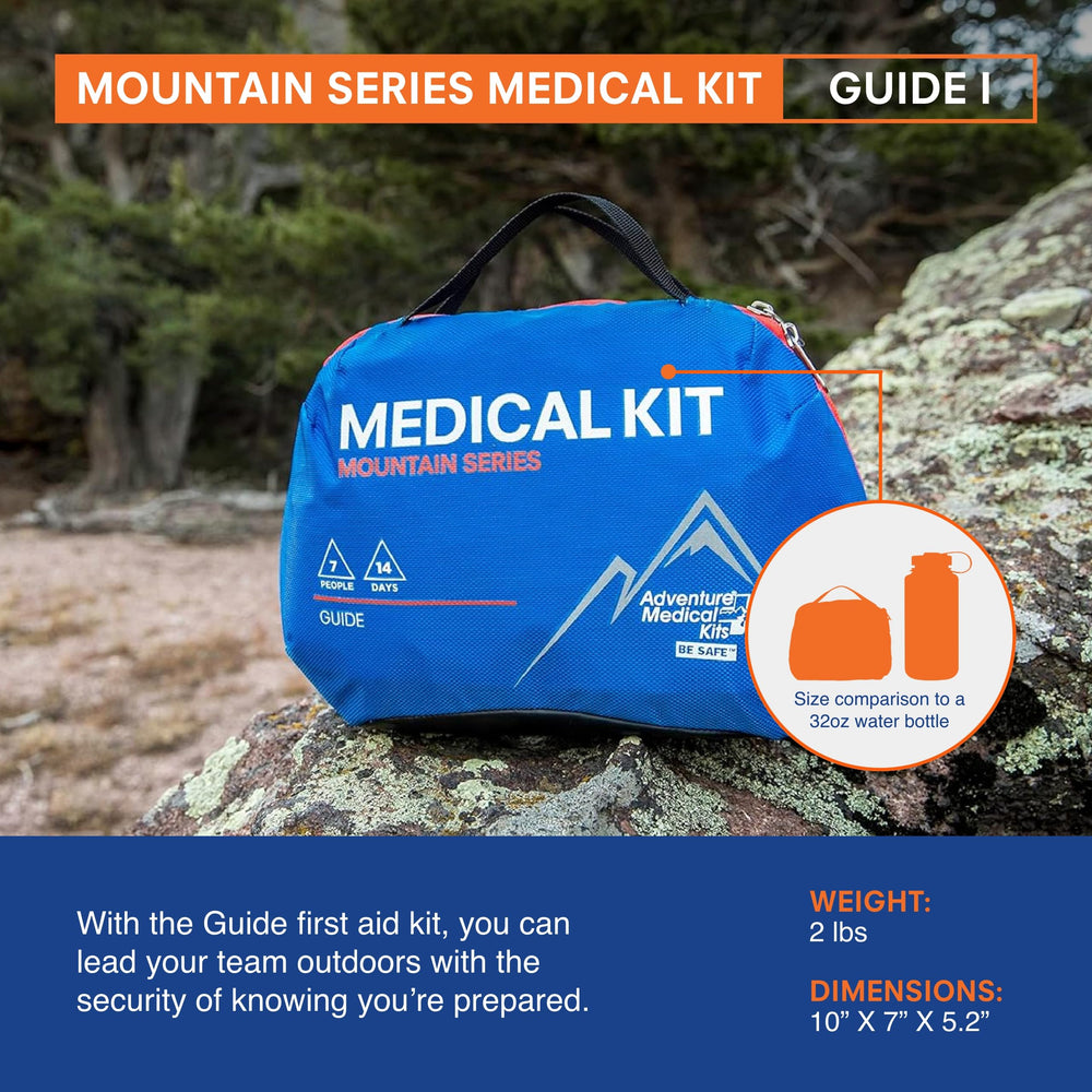 Adventure Medical Kits Mountain Series QuikClot gauze for rapid field bleeding control.