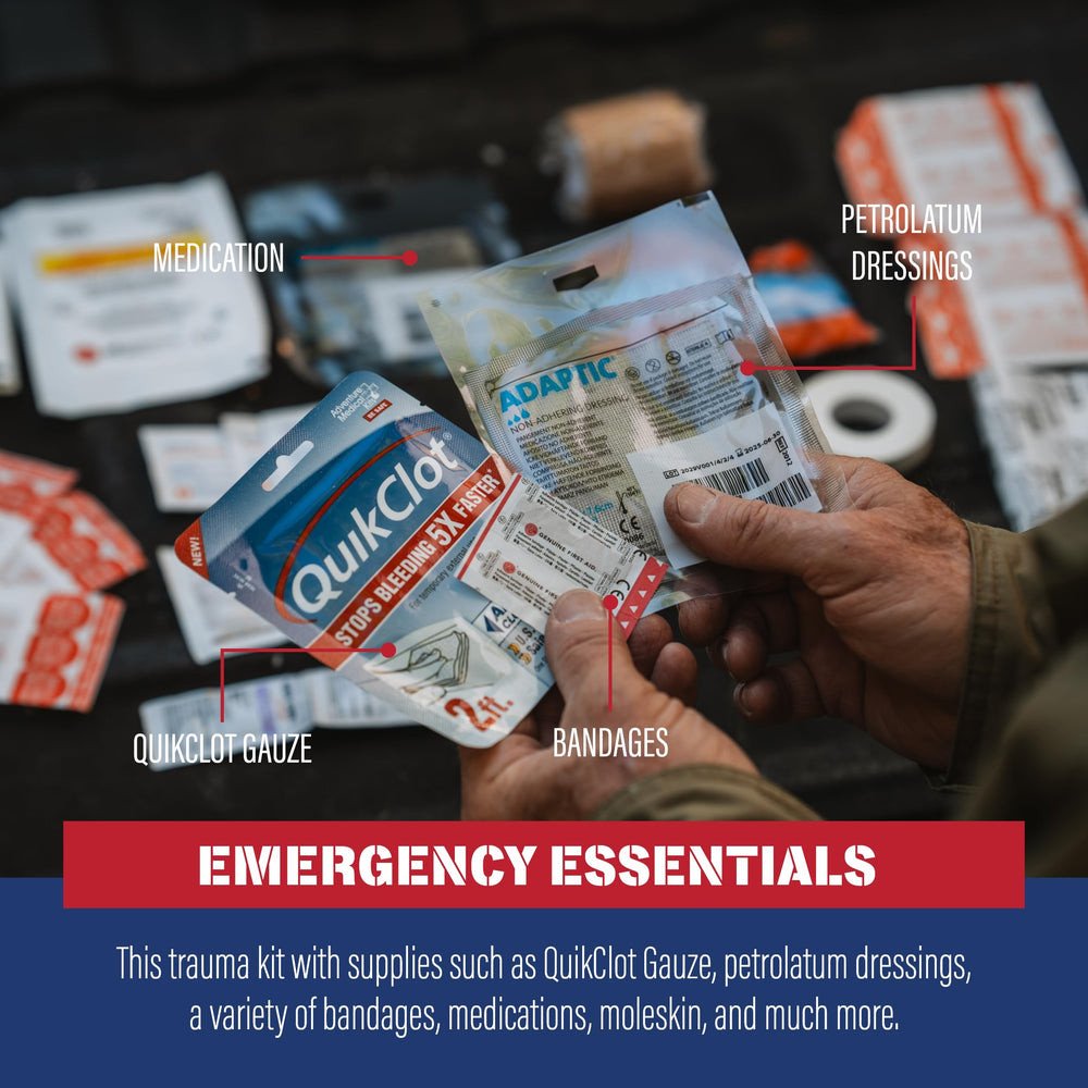 Pain-relief medications included in Adventure Medical Kits for hiking comfort