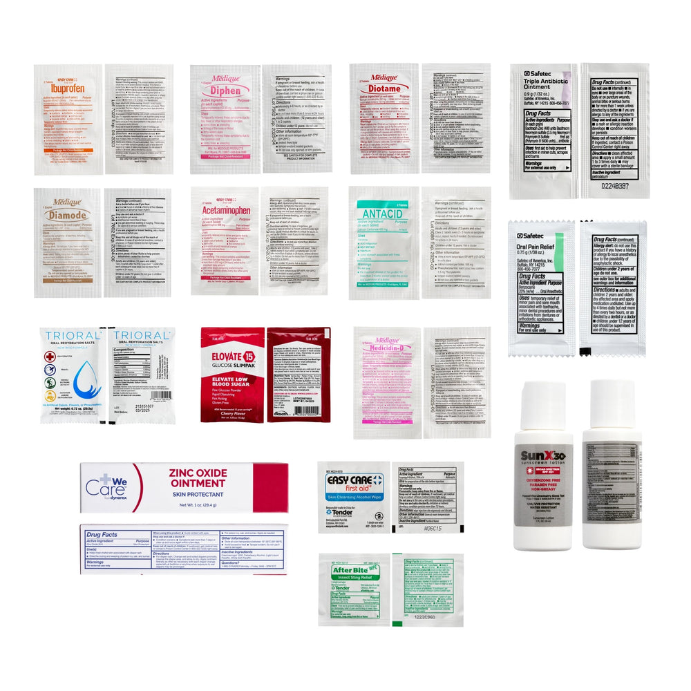 Adventure Medical Kits Pro Series capacity fits up to 12 people on long trips.