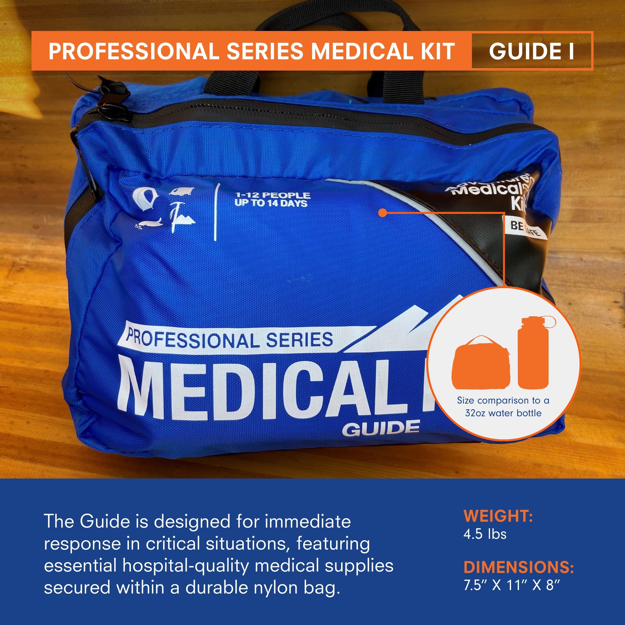 Adventure Medical Kits Pro Series C-Splint ready for stabilizing injuries outdoors.