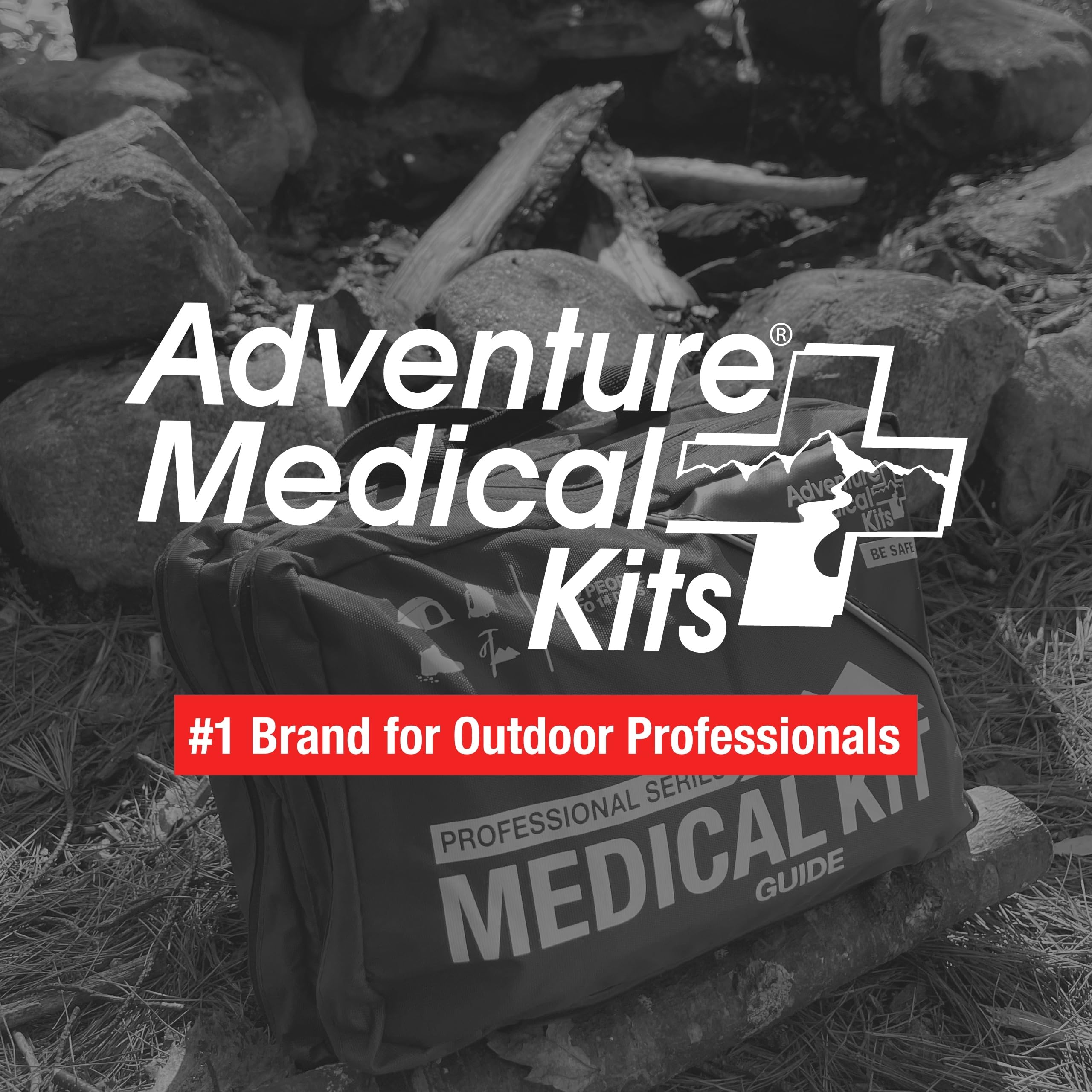 Adventure Medical Kits Pro Series wilderness first aid book for quick guidance outdoors.