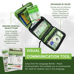 Adventure Medical Kits Smart Travel First Aid Kit hospital-quality tools for travel care