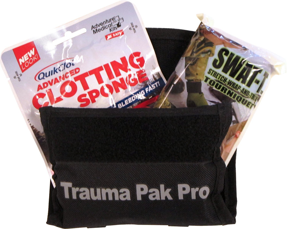 Adventure Medical Kits Trauma Pak Pro nitrile gloves protect hands during first aid tasks