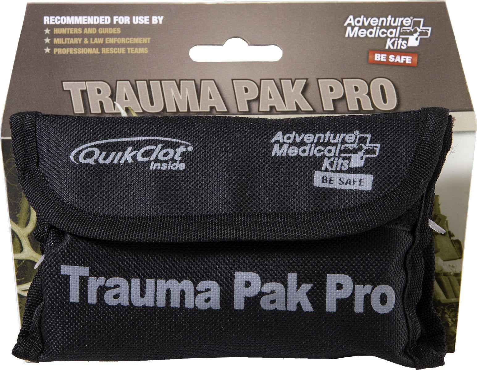 Adventure Medical Kits Trauma Pak Pro quikclot gauze for quick bleeding control support
