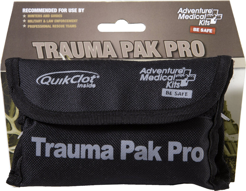 Adventure Medical Kits Trauma Pak Pro quikclot gauze for quick bleeding control support