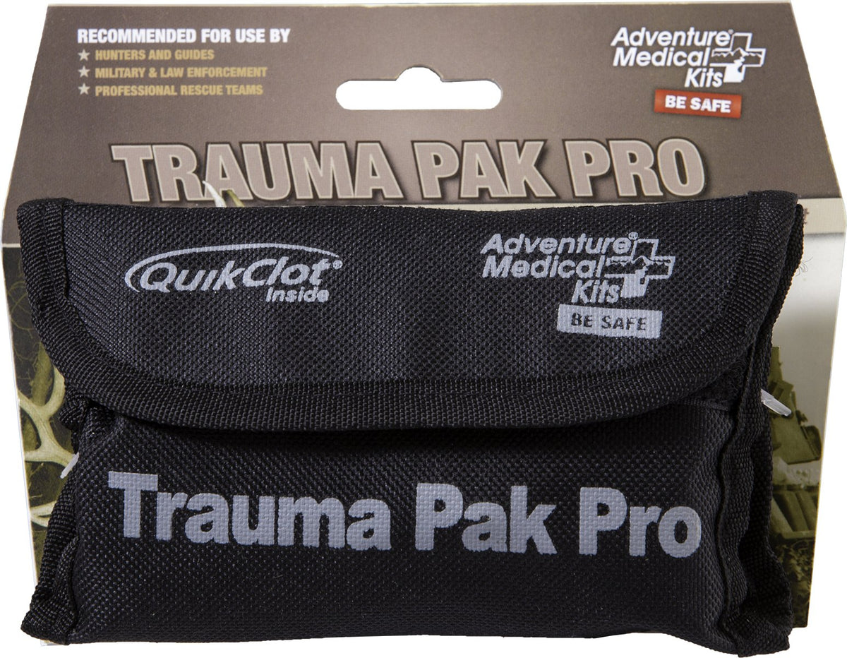 Adventure Medical Kits Trauma Pak Pro quikclot gauze for quick bleeding control support
