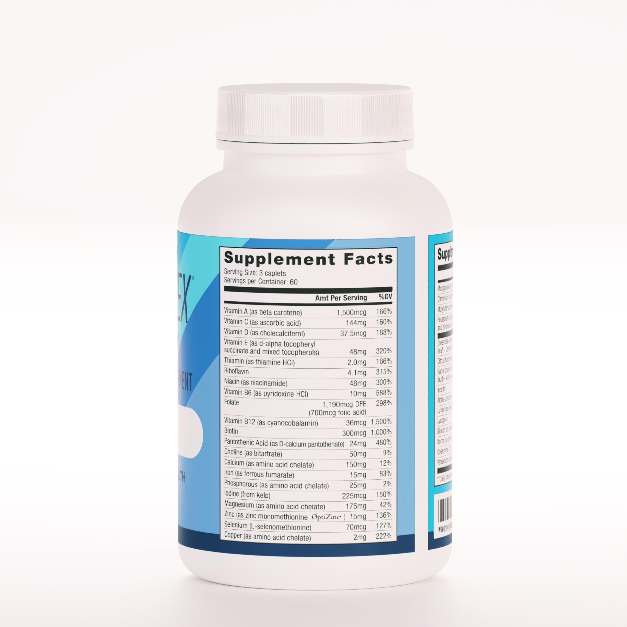 AdvoCare CorePlex iron capsules close-up highlights balanced vitamins.