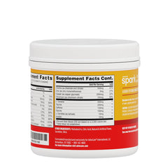 AdvoCare Spark on desk or gym bag illustrates portable energy for workouts and study.