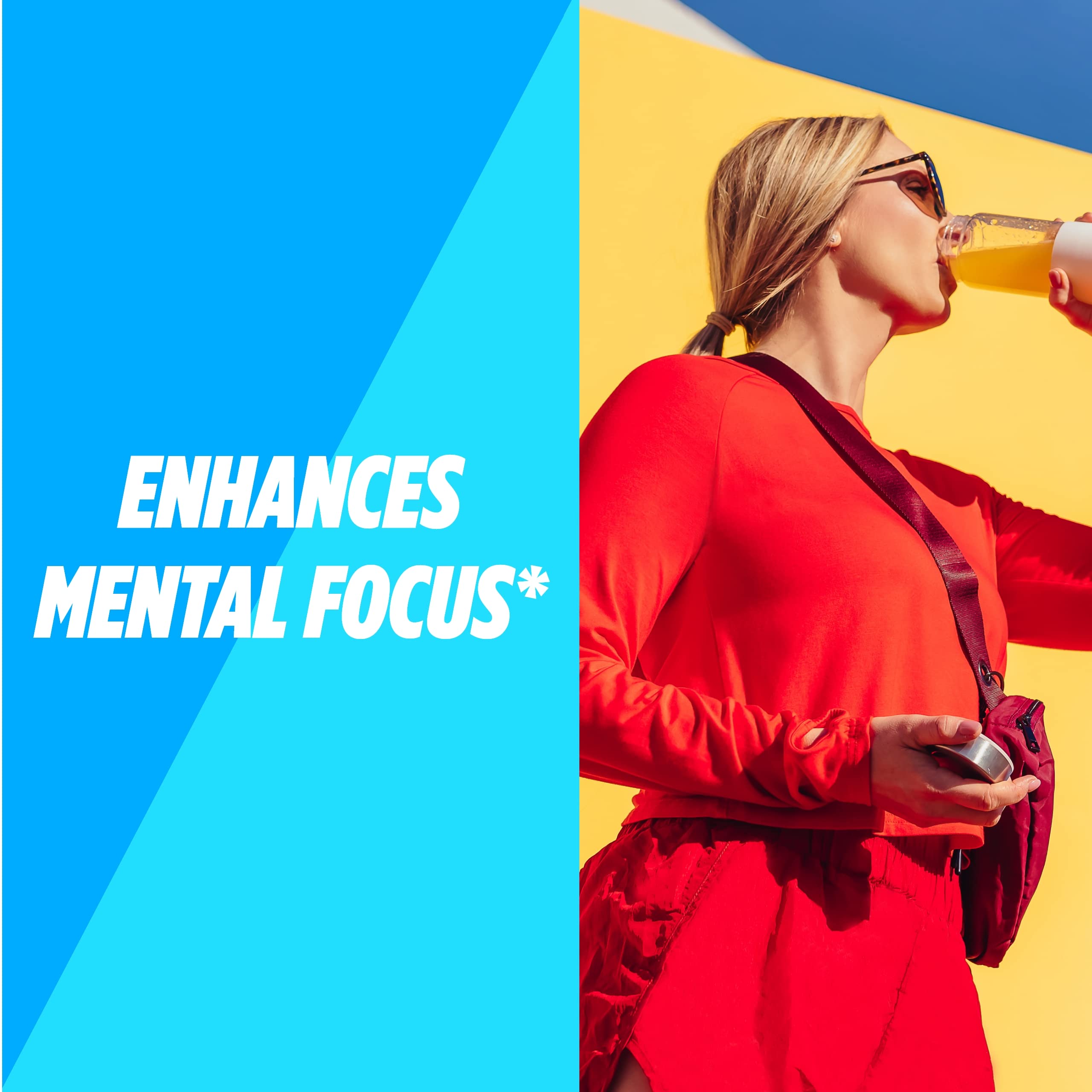 AdvoCare Spark ingredient panel highlights caffeine and amino acids for balanced energy.