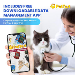 Advocate PetTest compact kit is ideal for travel and daily use.